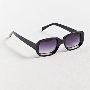 Jack Beveled Rectangle Sunglasses